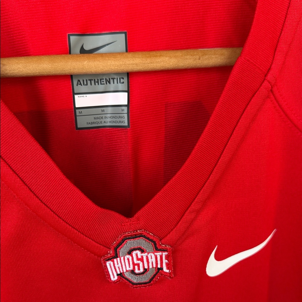 Official Nike Team Ohio State Red and White #15 Sports Jersey Women's Medium - Picture 2 of 8